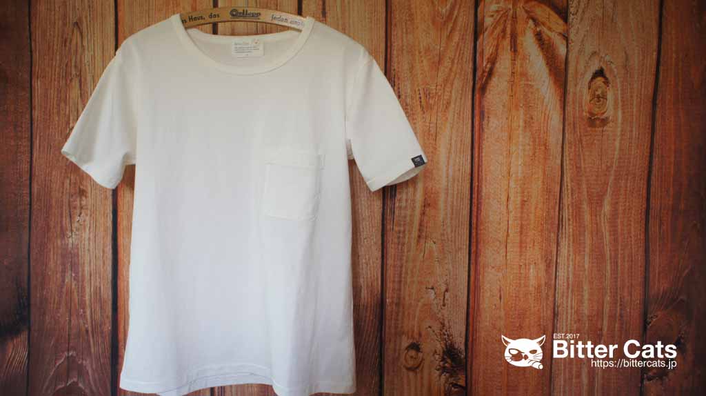 Bitter Cats 吊り編みポケットTシャツ（BCTS-S001）の特徴