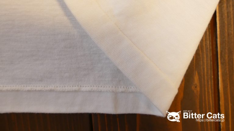 Tシャツの縫製