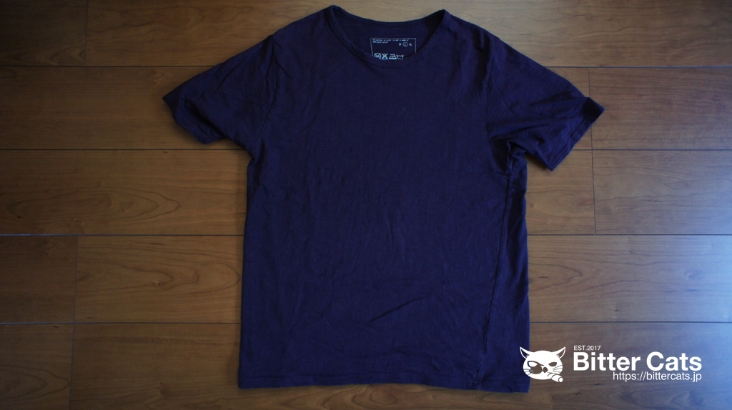 Tシャツの「ねじれ」の事